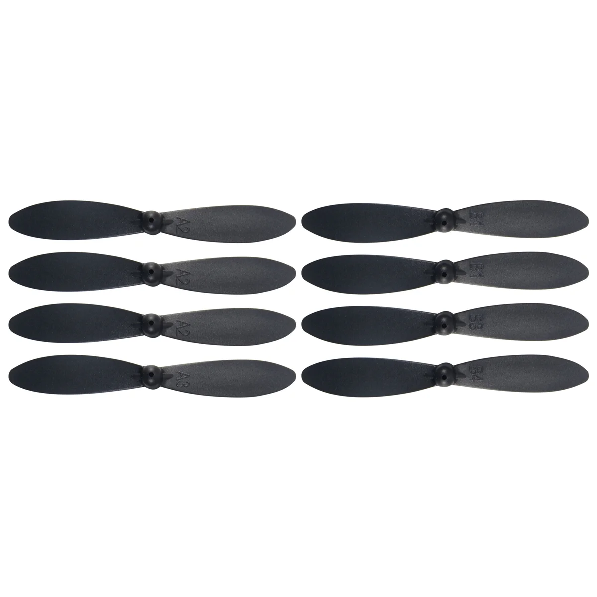 8Pcs CW CCW Blade Propeller for XK A110 A120 A130 A380 RC Plane Spare Parts