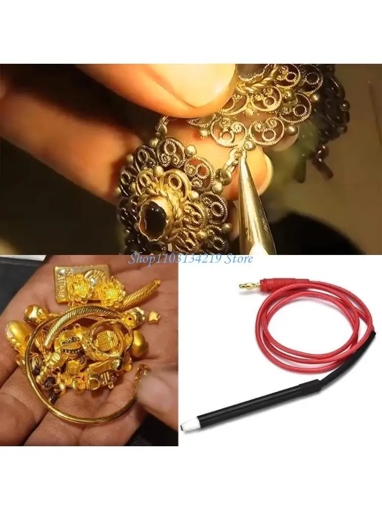 N5KC Gold Plating Tool Electroplating Pen Electroplating System Jewelry Repair Tool Hand Plating Jewelry Making Accessories