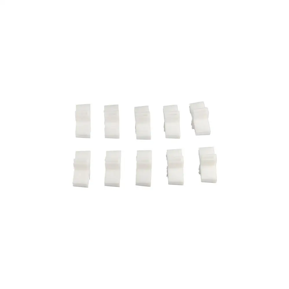

10PCS T/Cross/Three-way Type Cross Buckle Fixing Clip White Plastic Partition Extension Buckle Drawer Partition Accessories Sock