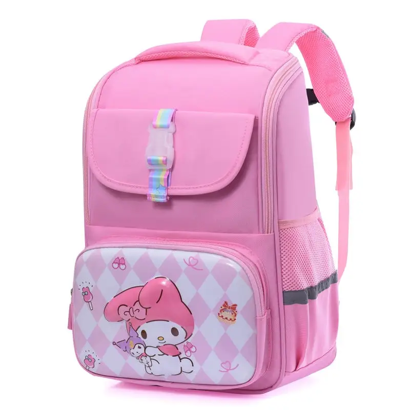 Sanrioed Kuromi Anime carino grande capacità bambini zaino zaini studente cartone animato organizzatore borsa a tracolla regalo per amico