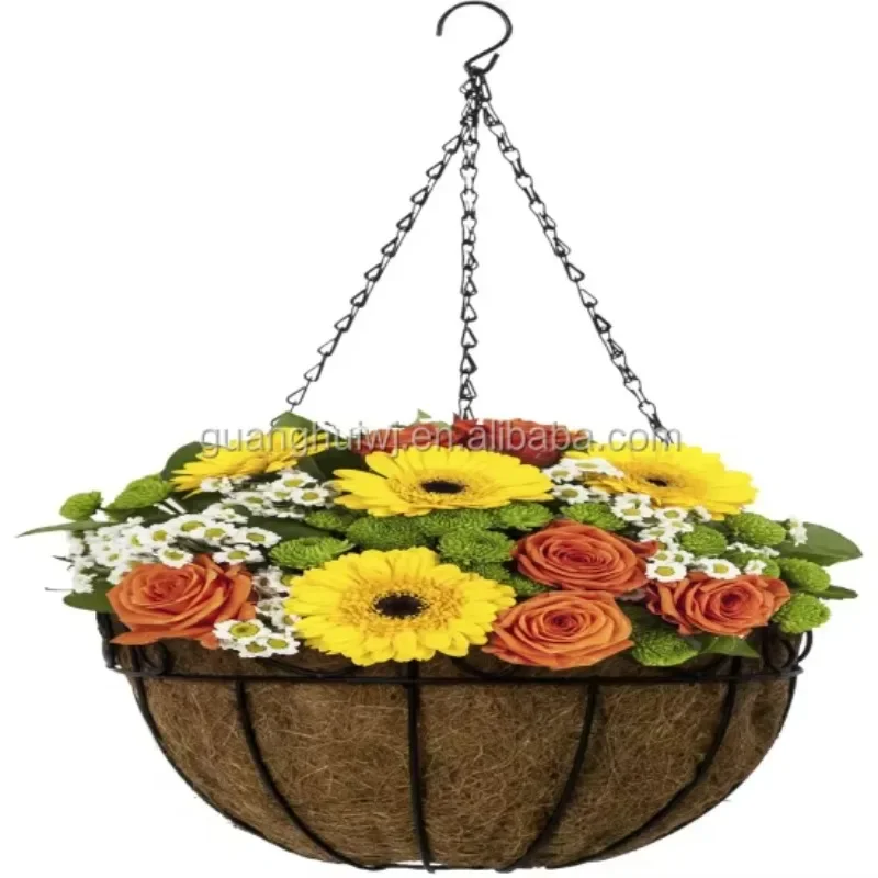 Decorative Metal Hanging Basket New Design