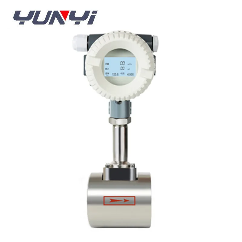 

Customized 4-20mA Precession Co2 Gas Reduced Bore Compress Air Steam Flowmeter Vortex Flow Meter