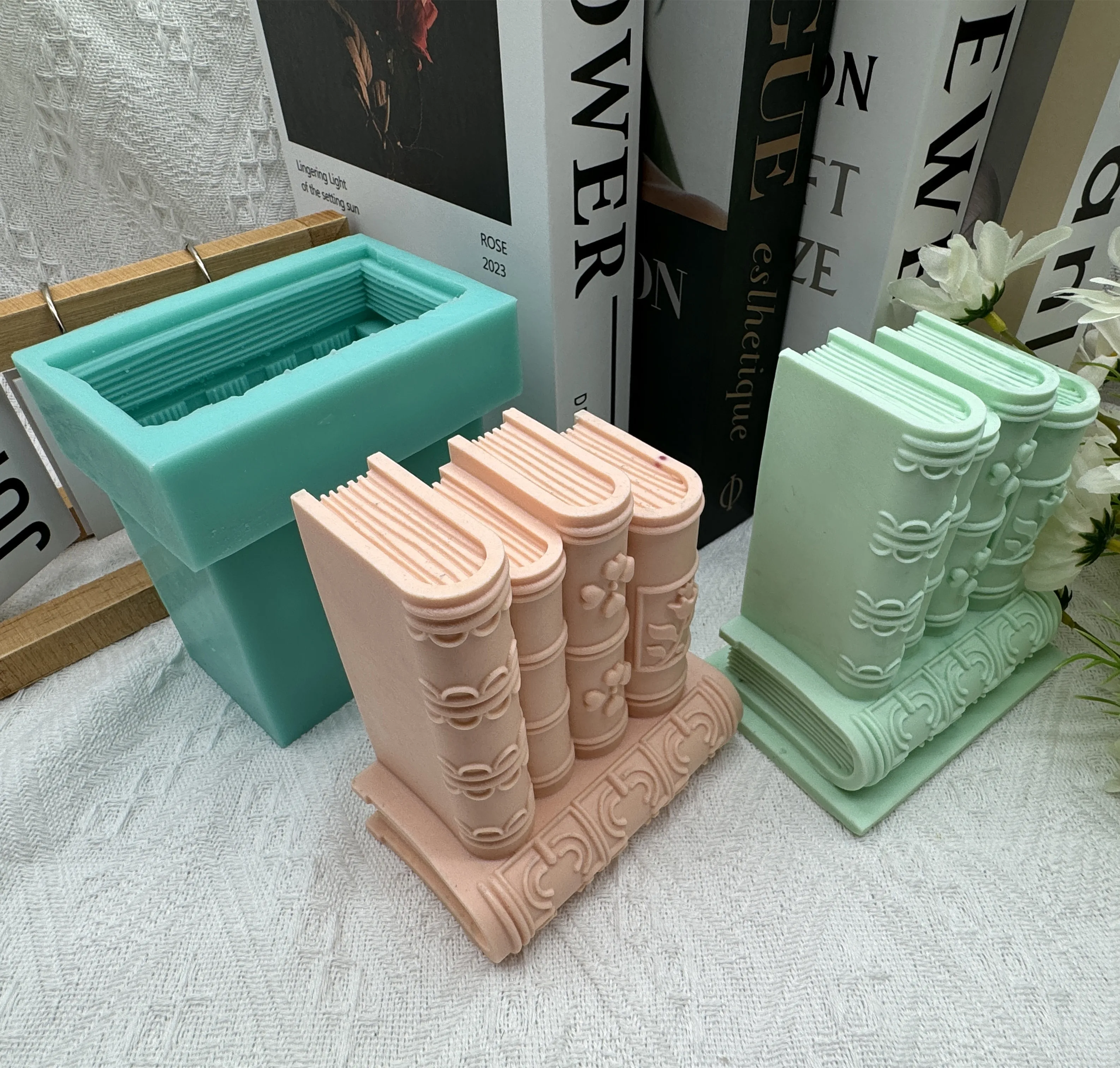Big Book Candle Mold,3D Book S - огляд і ціна Soap Making Book