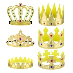 Children Birthday Crown Hats Girl Queen Hat Boys King Kids Party Hats Party Crown Accessories Adult Crown Supplies Decorations