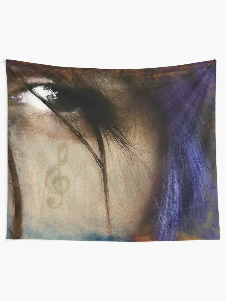 Treble Clef Tapestry Wall Decor Hanging Living Room Decoration Carpet Wall Tapestry