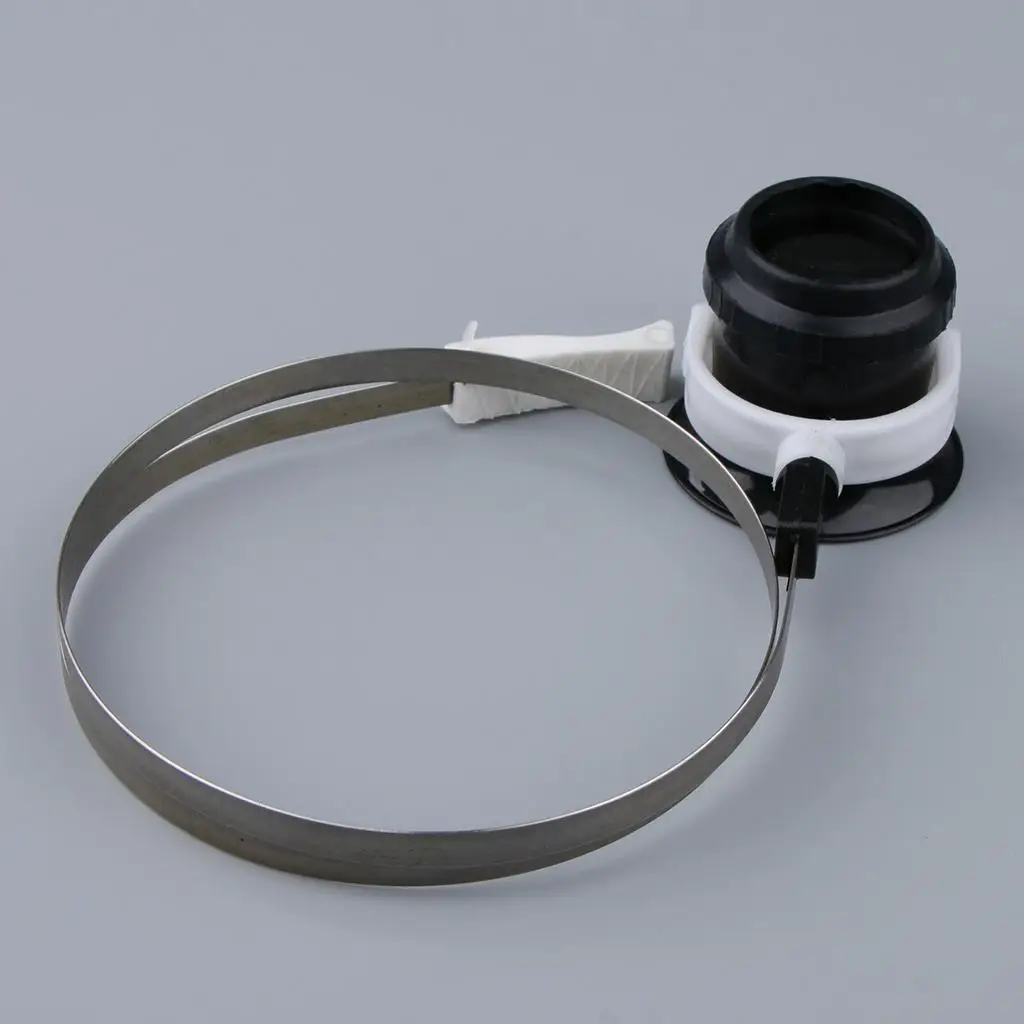 3X 4X 5X Magnifying Glasses Loupe Lens Jeweler Watch Repair with Wire Eye Loupe