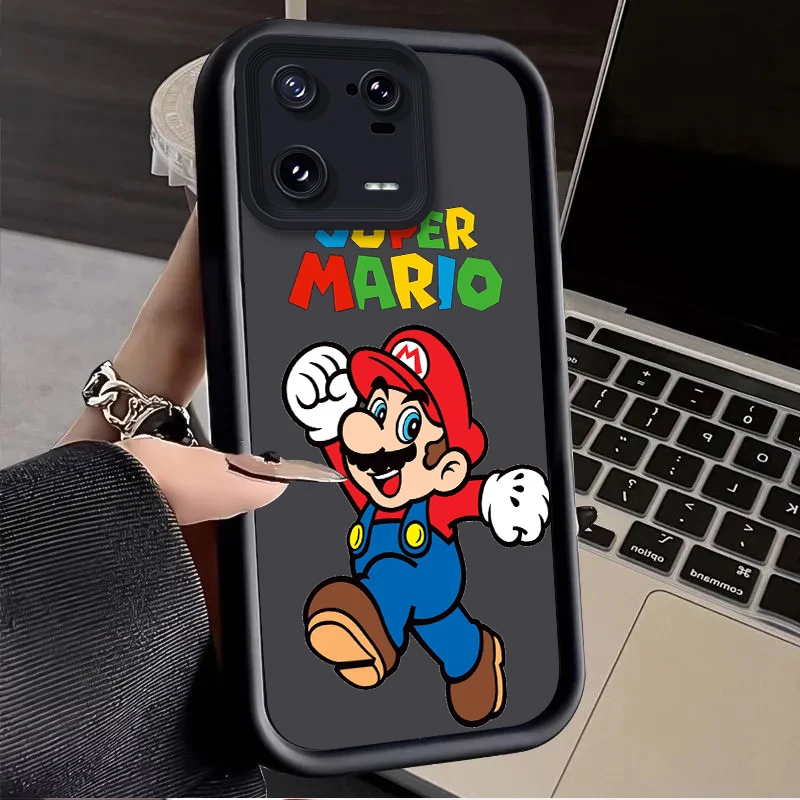 M-Marios Bros Case for Xiaomi Redmi Note 13 12 Pro Plus 4G 5G 13C 12C Turbo 11 11S 10 10S 9 10A 10C 9C A2 A1 Back Silicone Cover