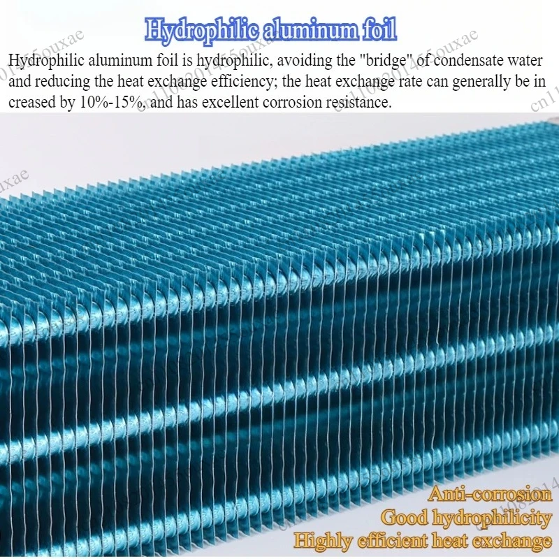 Copper Condenser Evaporator Air & Water Cooled Refrigeration Parts Fridge Freezer Display Showcase Accessories