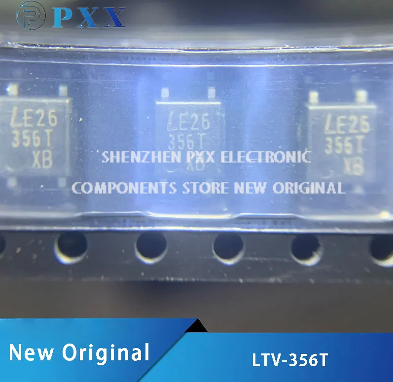 20Pcs 100% Original LTV-356T Photocoupler Transistor Output, Isolation voltage: 3.75kV  SMD-4