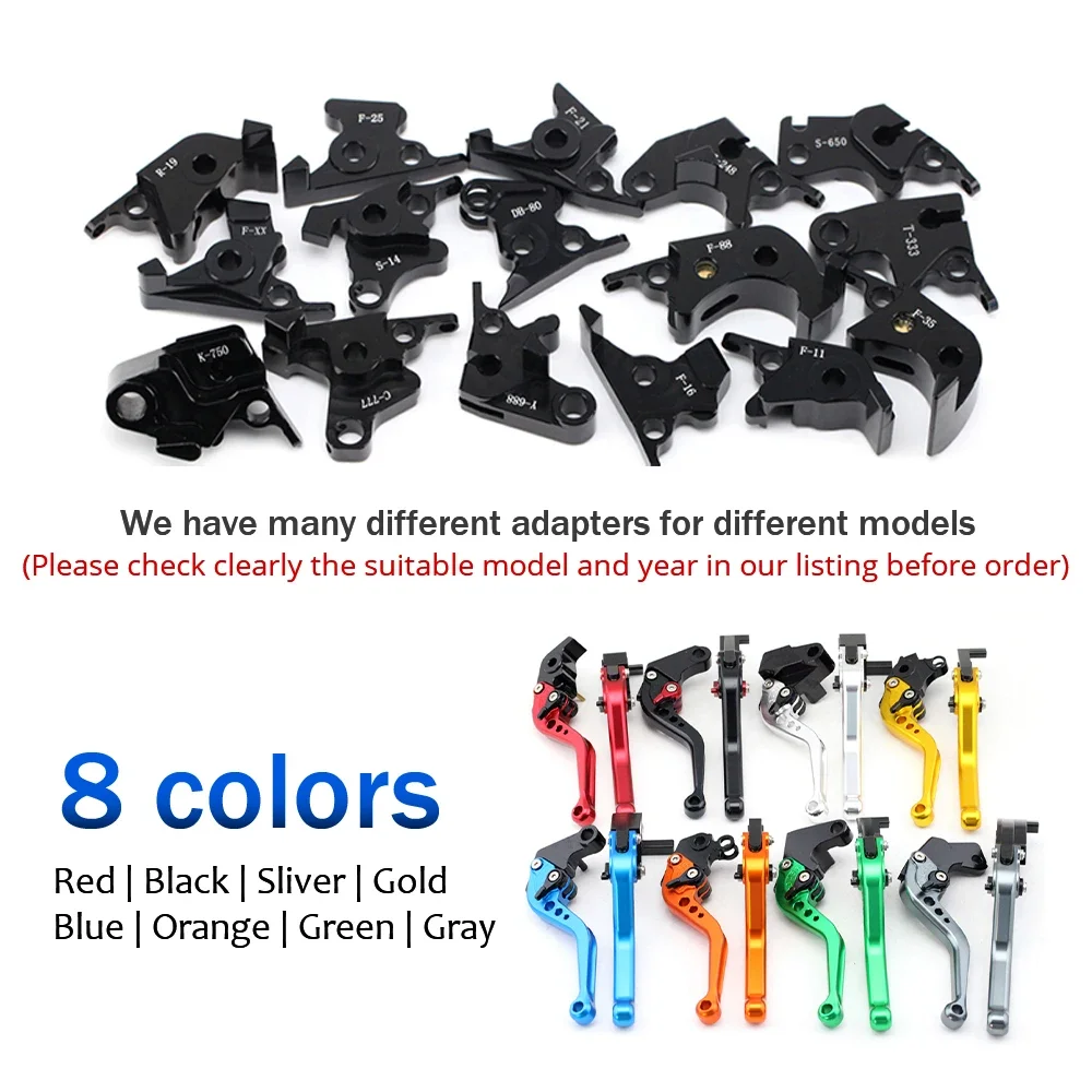 Rear Front Brake Levers For Piaggio NRG POWER DD MEDLEY 125 Gilera Runner 200 Motorcycle Accessories Adjustable Short Handles