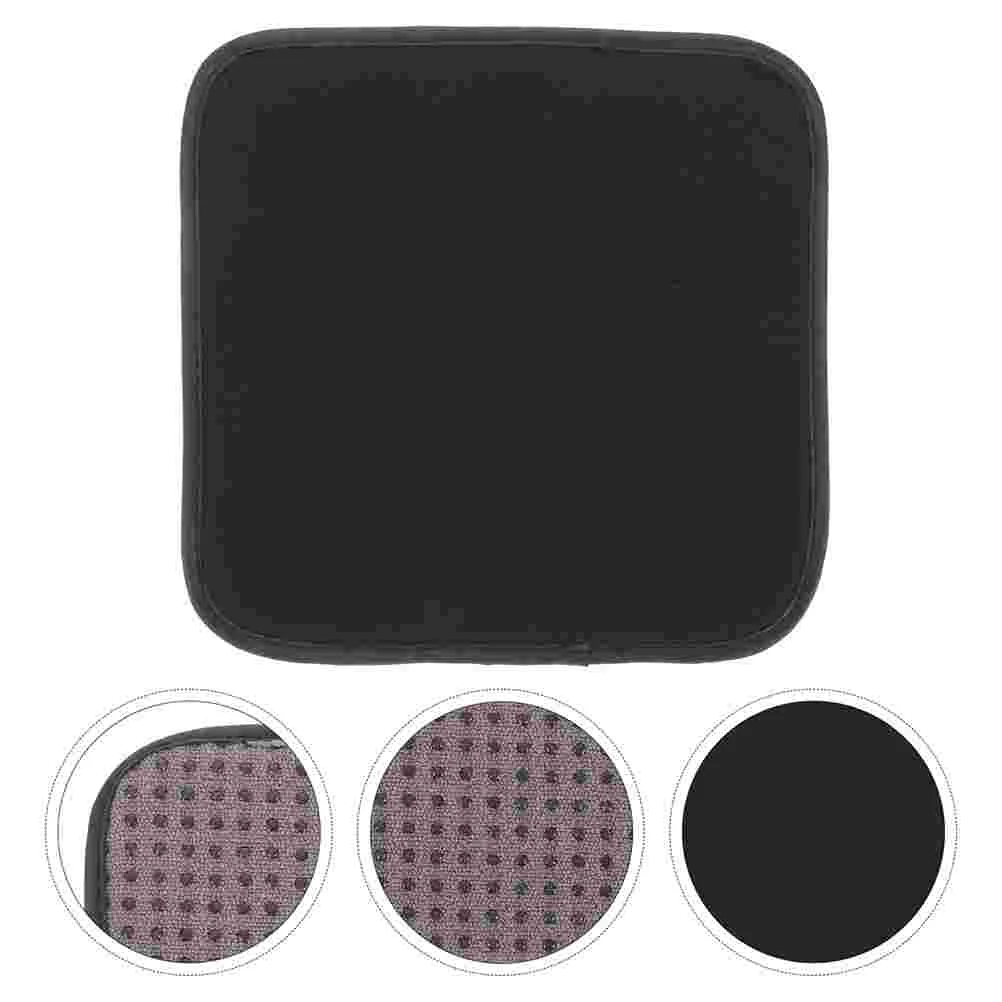 3 Pcs Bowling Towel Microfiber Cleaning Pad Ball Polishing Cushion Sanding Kit Black Cleaner