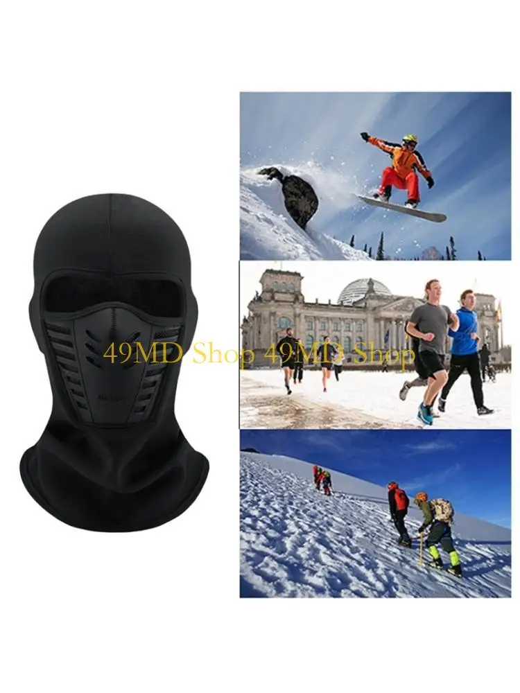 49MD Windproof And Breathable Balaclava Face Cover For Winter Sports Activities