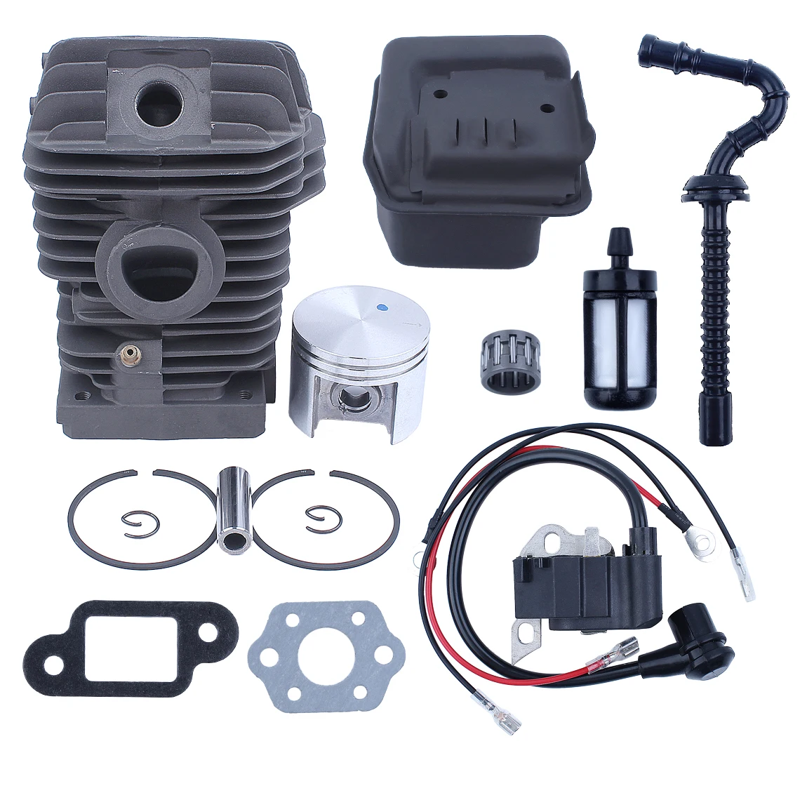 

42.5mm Cylinder Piston Repair Kit For MS250 MS230 023 025 MS 250 230 Chainsaws Replace OEM For 11230201206 11230201220