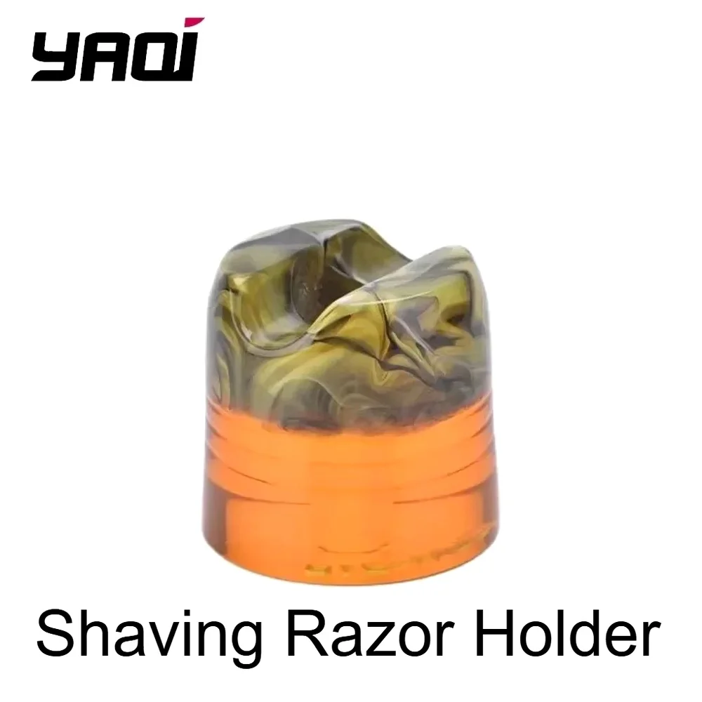 YAQI Mens Shaving Razor Holder Stand Sagrada Familia Resin Wet Shave Tools Best Gift for Men Mens Grooming Tools Mens Gift