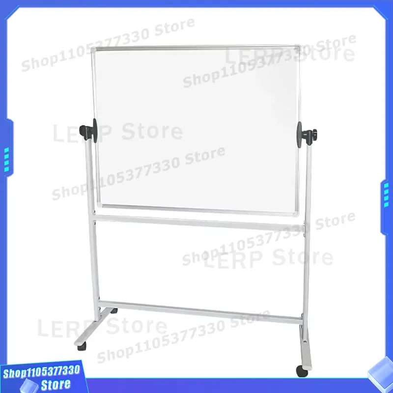 Portable Double Sided Glass Whiteboard with Wheels Mobile Dry Erase Board for Office Classroom School Home Teaching Writing
