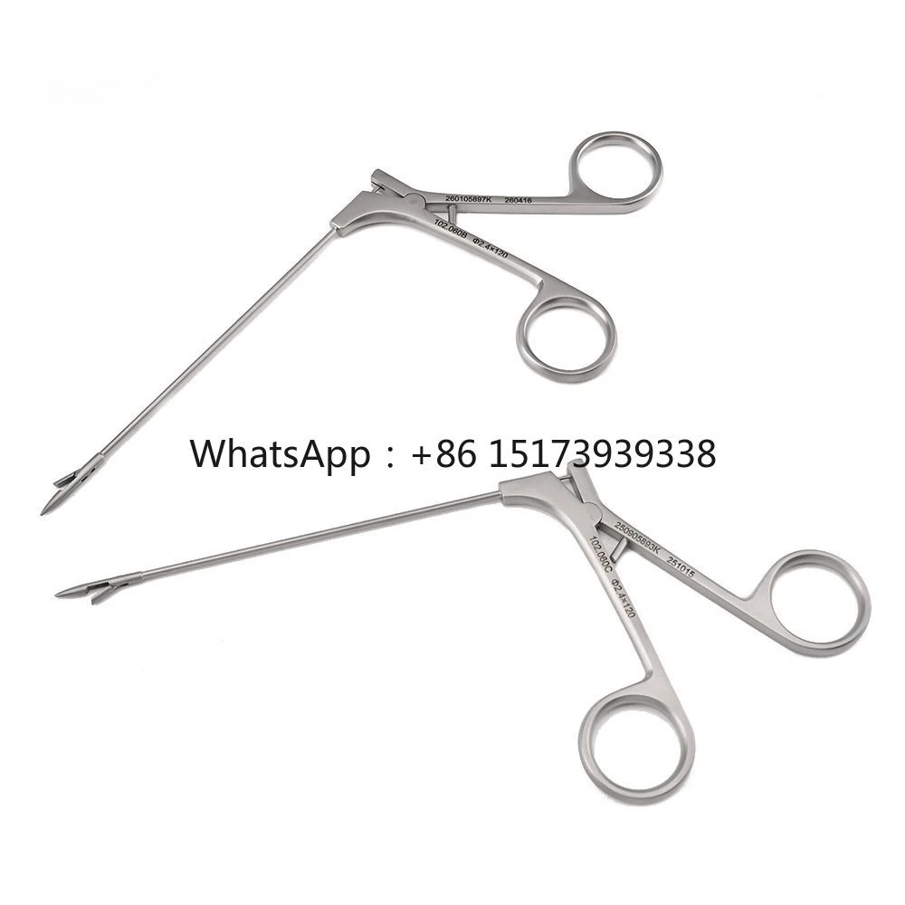 2.4x120mm Abdominal Hernia Closure Forceps Surgical