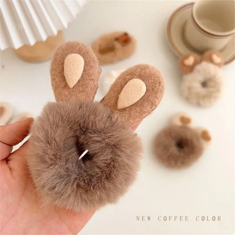 1/2/3PCS Cute Rabbit Hair Circle And Diverse Styles Personalized Sweetness Plush Girl Headdress Hair Accessories