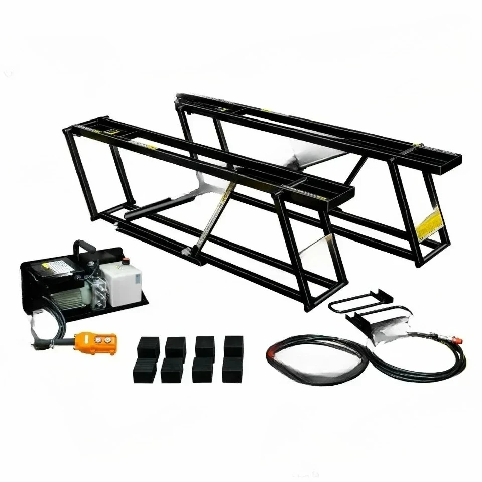 5000LBS MINI Car Lift  Electric Portable Hydraulic scissor car lift Mobile 8000LBS Car Jack Quick Lift