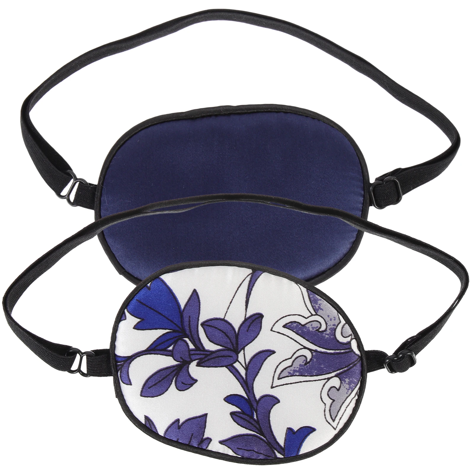 

2 Pcs Silk Eye Mask Amblyopia Single Patch for Lazy Patches Kids Single-eye Medical Children's Shading