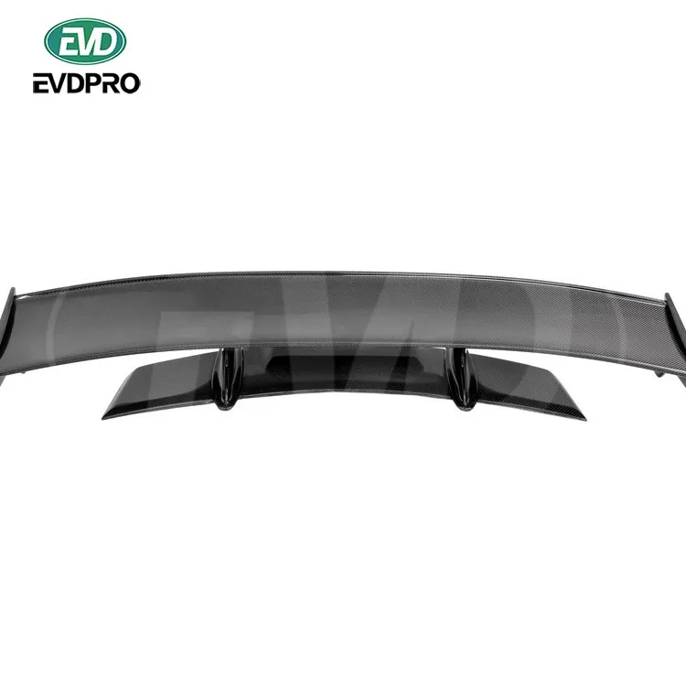 

TOP SECRET STYLE CARBON FIBER REAR SPOILER for 2008-2022 NISSAN GTR R35