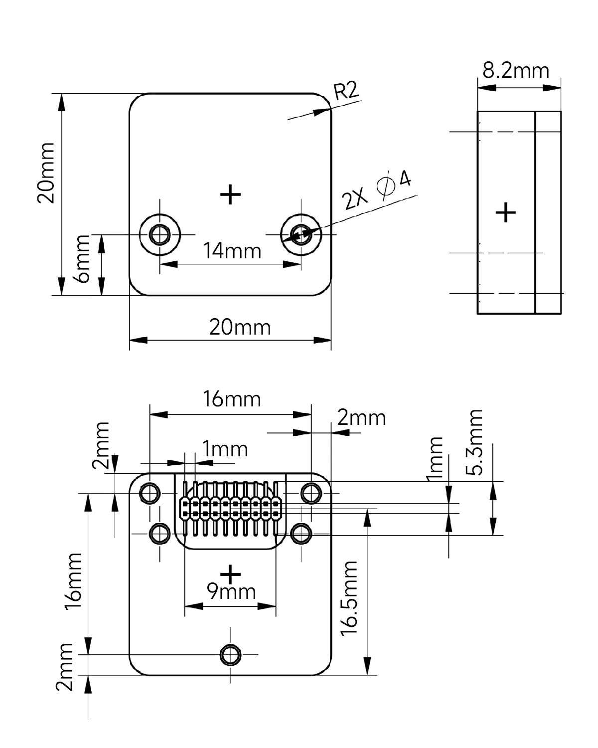 High-Precision Inclinometer HWT906 1000Hz Industrial-Grade Accelerometer+Digital Compass+Gyro,with Temperaturer Compensation