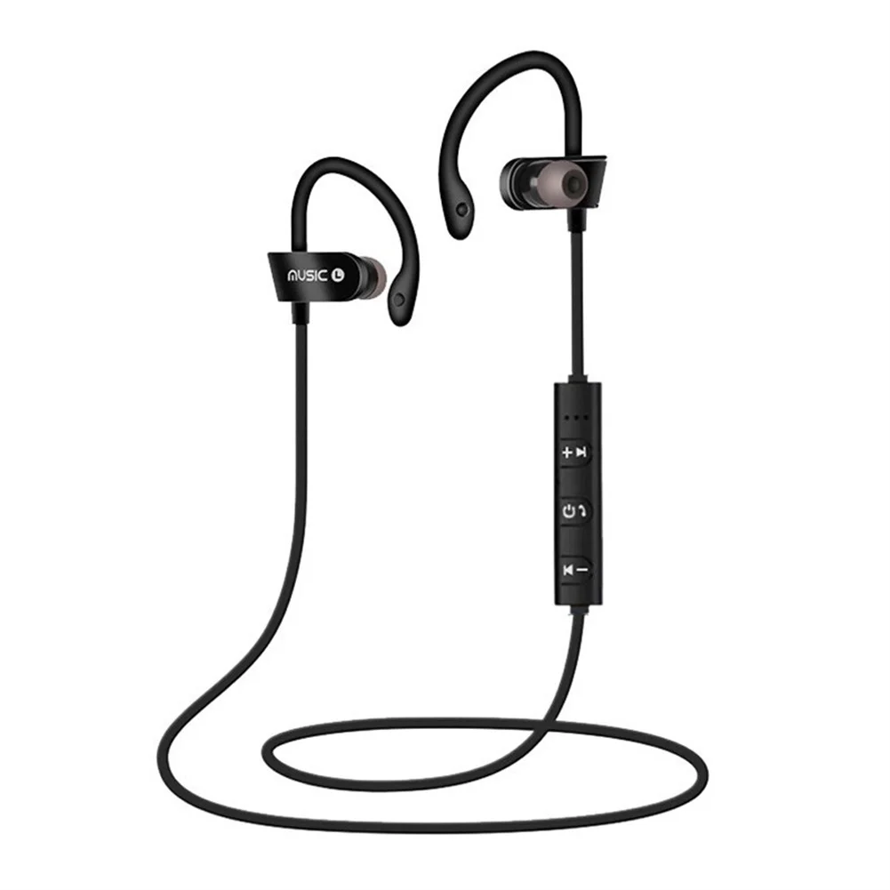 Auriculares inalámbricos antipérdida Rt558, audífonos deportivos compatibles con Bluetooth, control por cable para llamadas y música