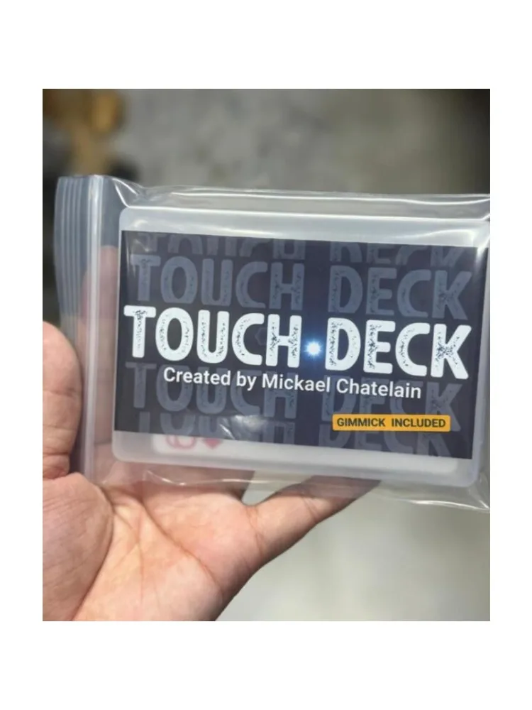 Jeu tactile par Mickael Chatelain carte tour de Magie gros plan Magia Magie magiciens accessoire Illusion Gimmick jeux