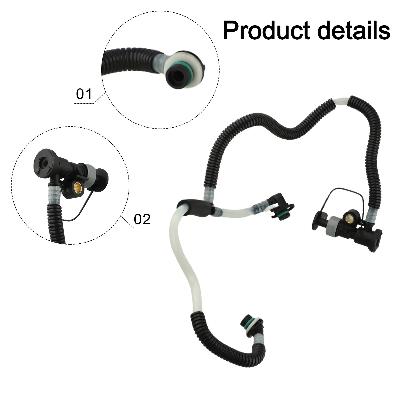 

For MERCEDES For BENZ C209 OM612 Diesel Engine Hose Fuel Return Pipe Automotive Repair Vehicle Maintenance Perfect Fit