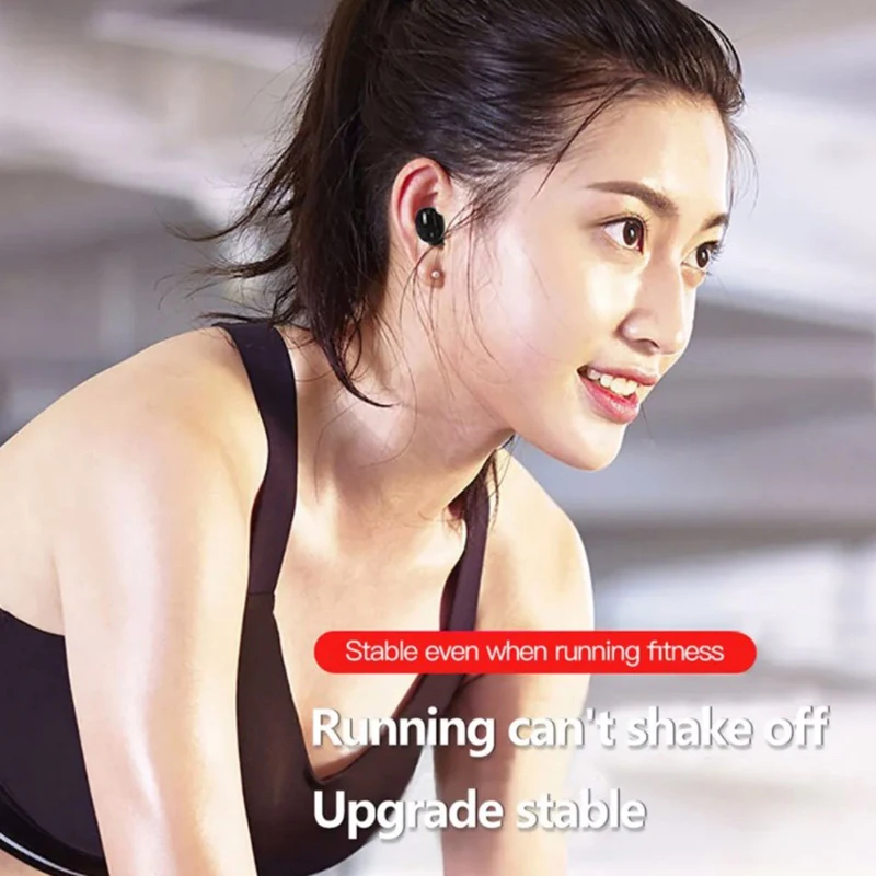 Mini Wireless Bluetooth-compatible 5.0 Earphone In Ear Sport With Mic Handsfree Headset For  Huawei All Phone Headphones