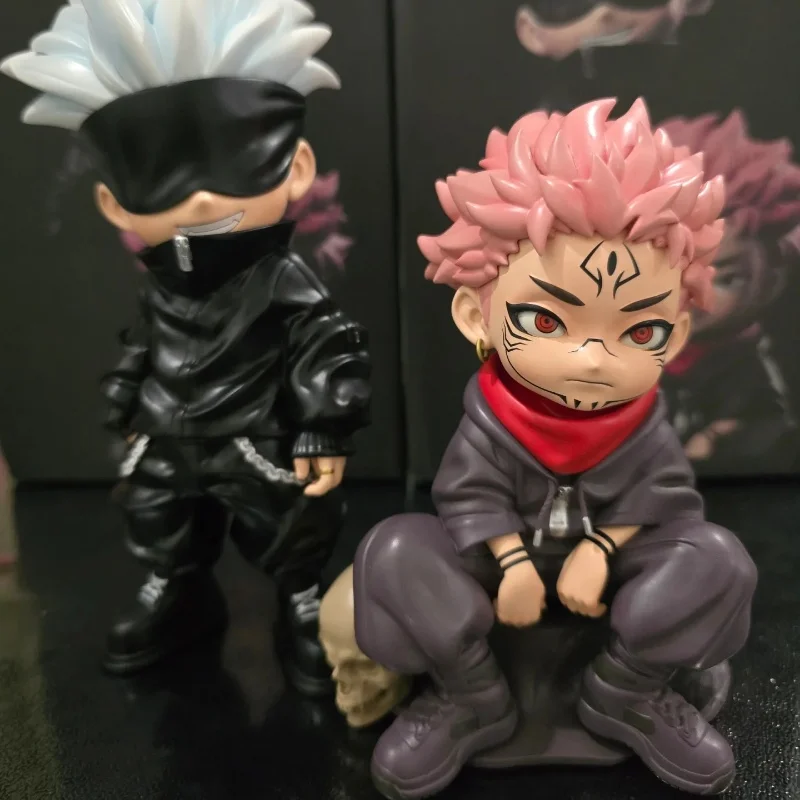 15cm Jujutsu Kaisen Anime Figure 3 Style Satoru Gojo Action Figure Lord Of The Curse Sukuna Figurine Collection Model Doll Toy