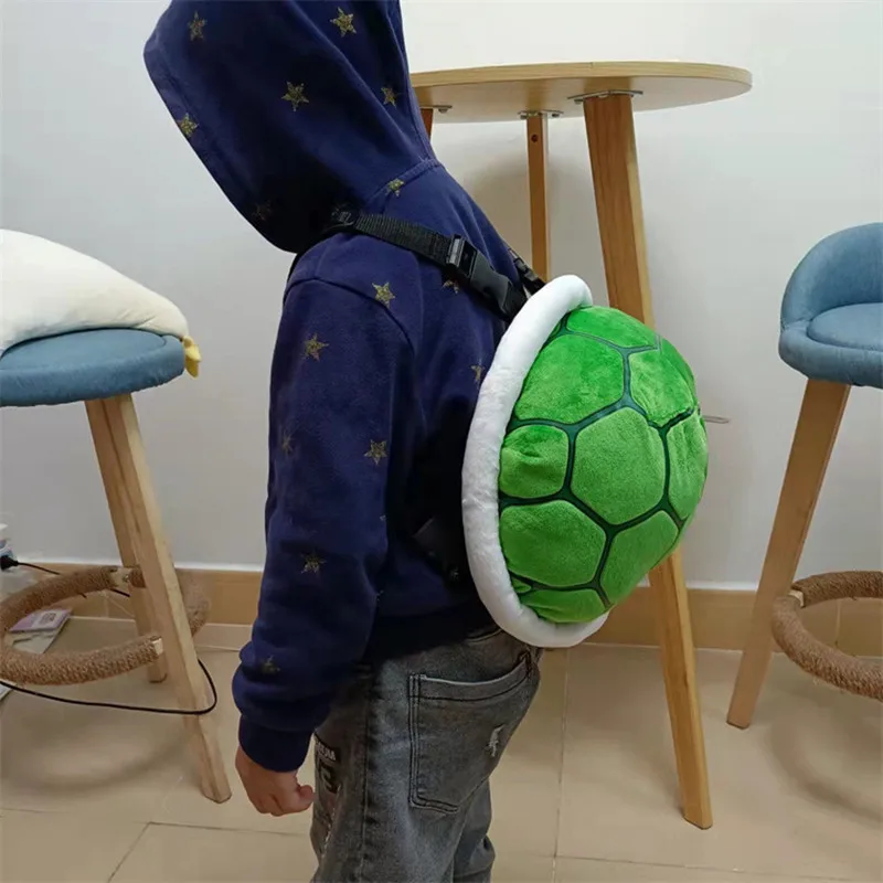 Funny turtle children backpack kindergarten baby early education plush school bag