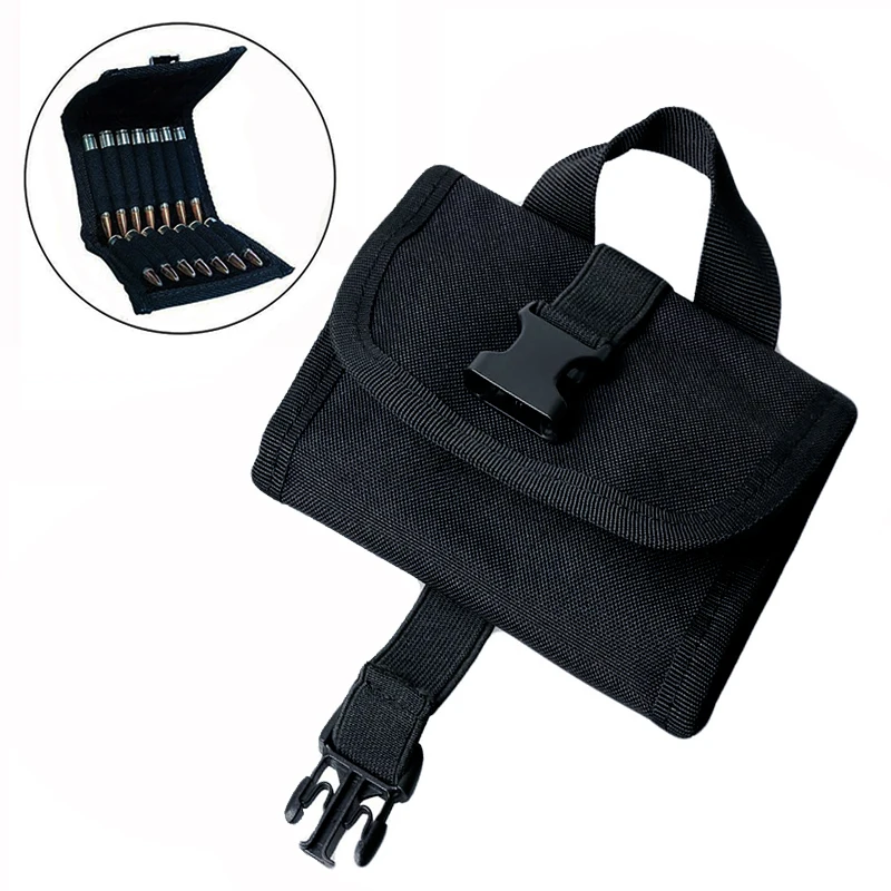 

Tactical 14 Rounds Foldable Ammo Pouch Carrier Bag Molle Shotgun Shell Bullet Holder Rifle Cartridge Bag Hunting Accessories