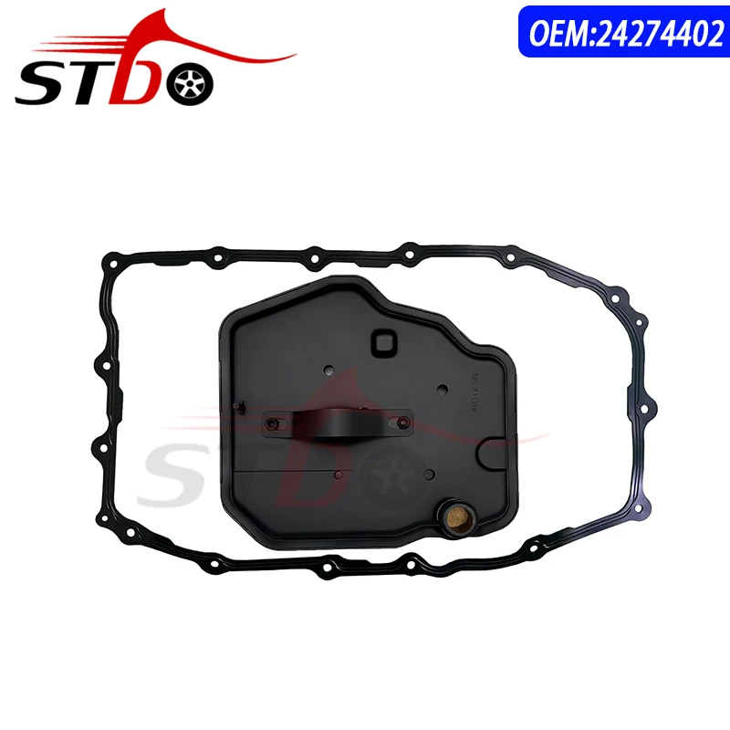 

8L45 8L90 24274402 24260071 Transmission Oil Filter & Gasket For Luxury Chevrolet GMC Cadillac 2015 2016 2017 2018 2019 2020