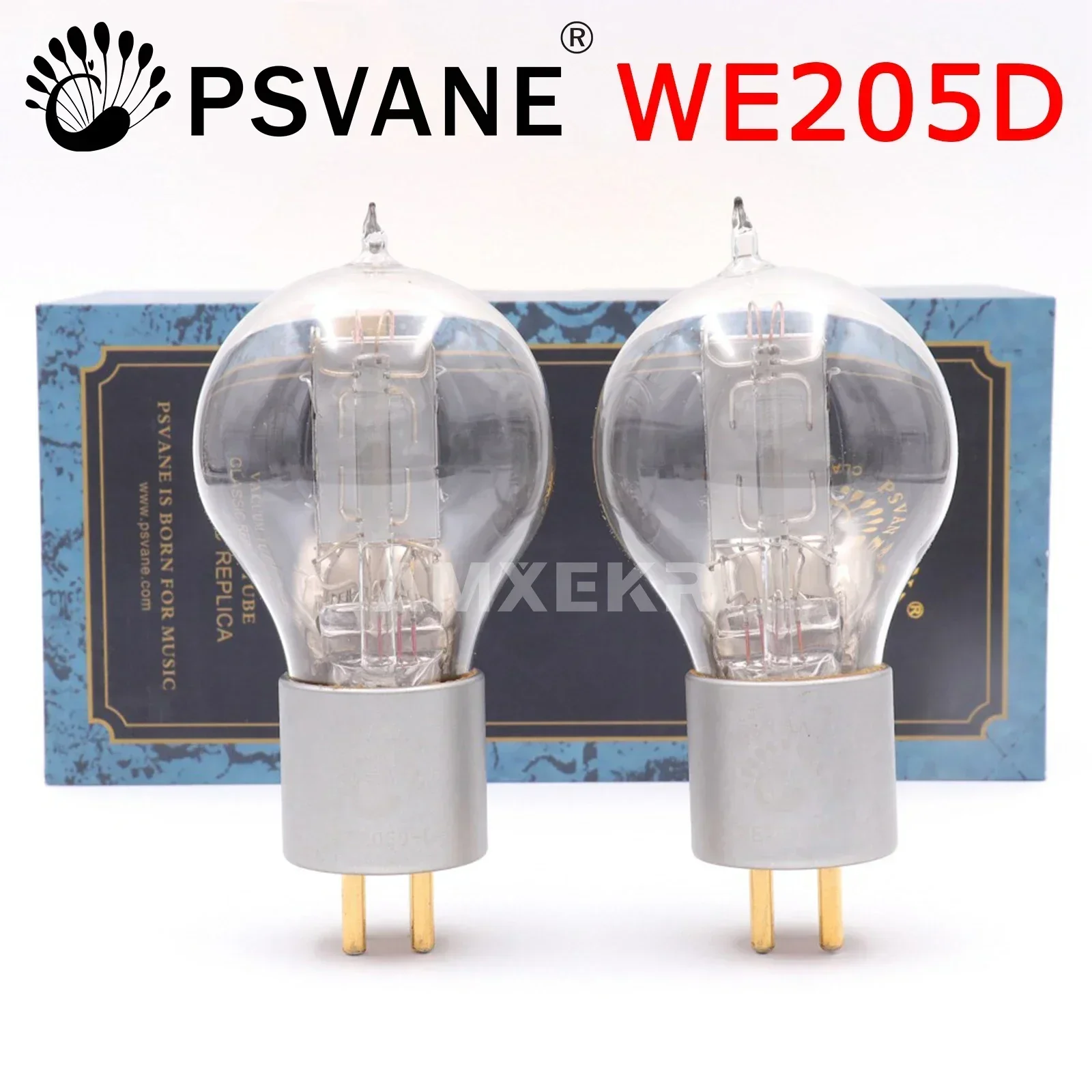 PSVANE WE205D-L tube DIY upgrade version for audio amplifiers. Authentic Western Electric precision matching. New matching.