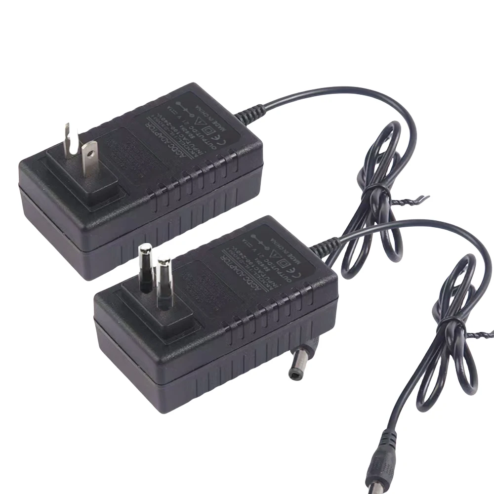 Ładowarka do akumulatorów litowych 21V 1A do wiertarki elektrycznej 18V Inteligentny zasilacz Adapter Transformator Wtyczka EU US