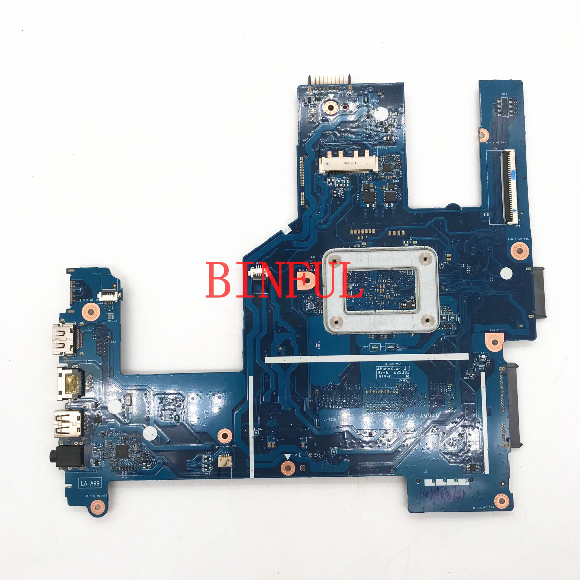 788289-601 788289-501 788289-001 For HP 15-R Laptop Motherboard ZSO50 LA-A994P With SR1YJ N2840 CPU 100% Fully Tested Good