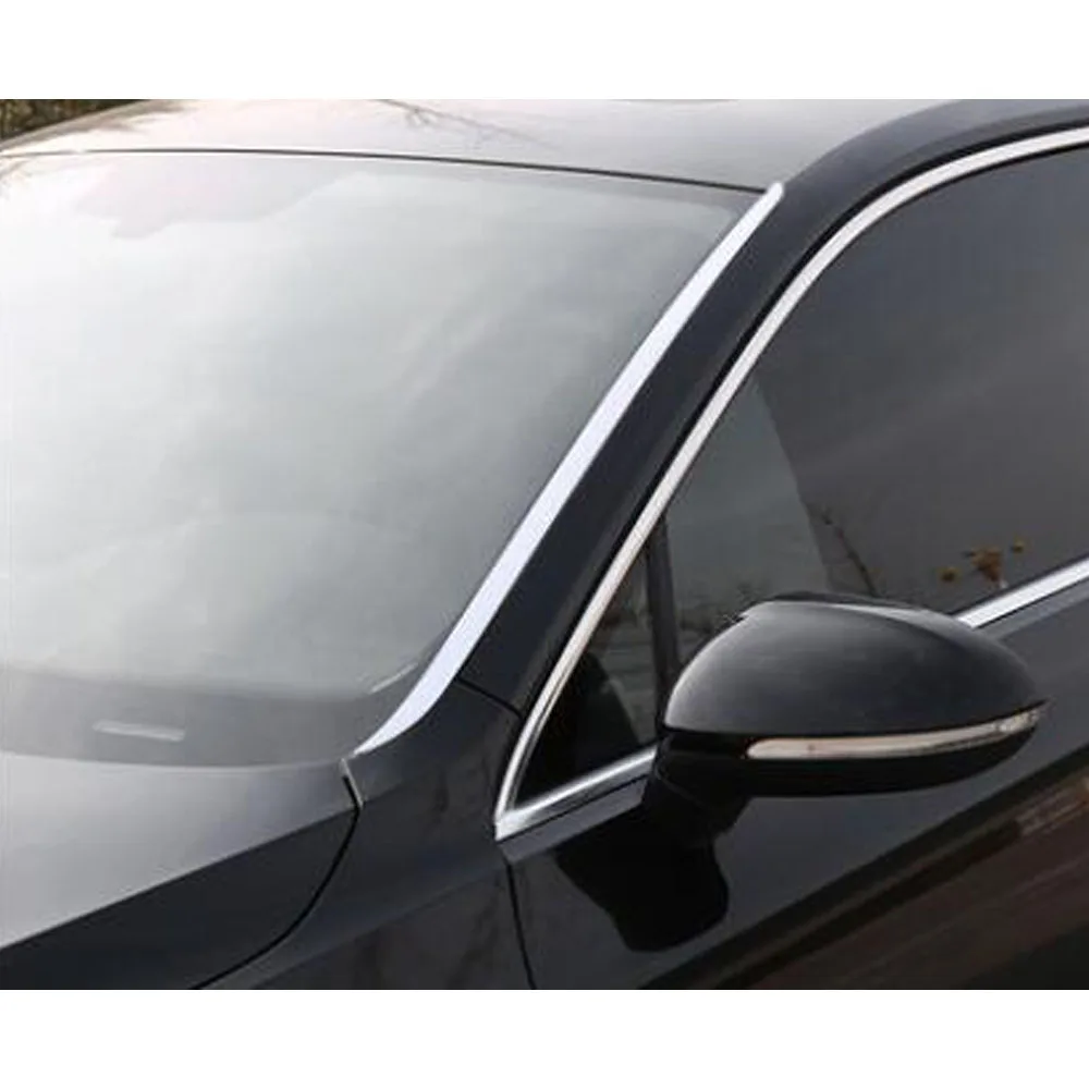 Frame Front Head Glass Windshield Trim Window Stick For VW Volkswagen Passat B8 Variant Alltrack 2015 2016 2017 2018 2019 2020