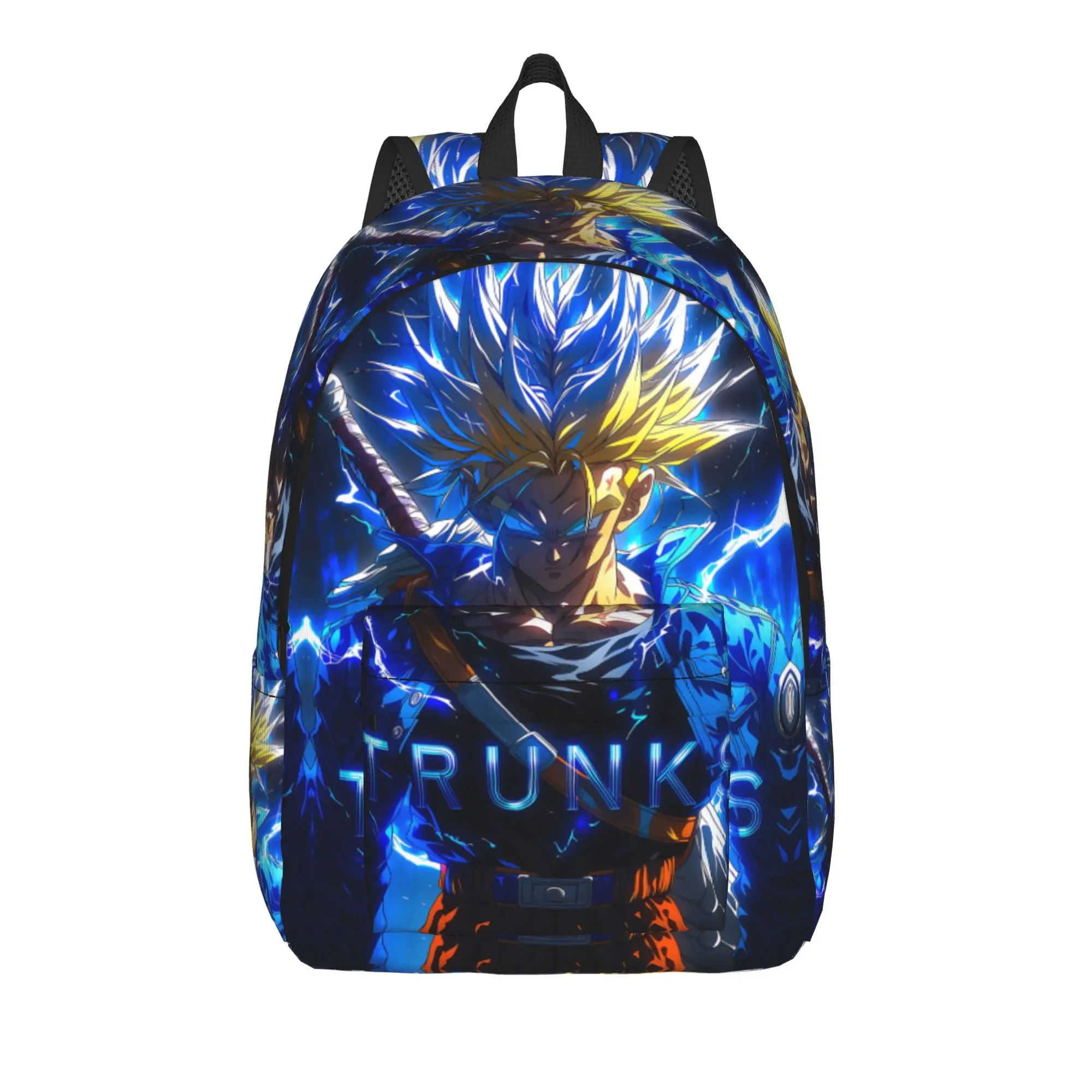Fashion Dragon Ball Trunks Super Saiyan Blue  Backpack  Mochilas Casual Camping Large Capacity Rucksack