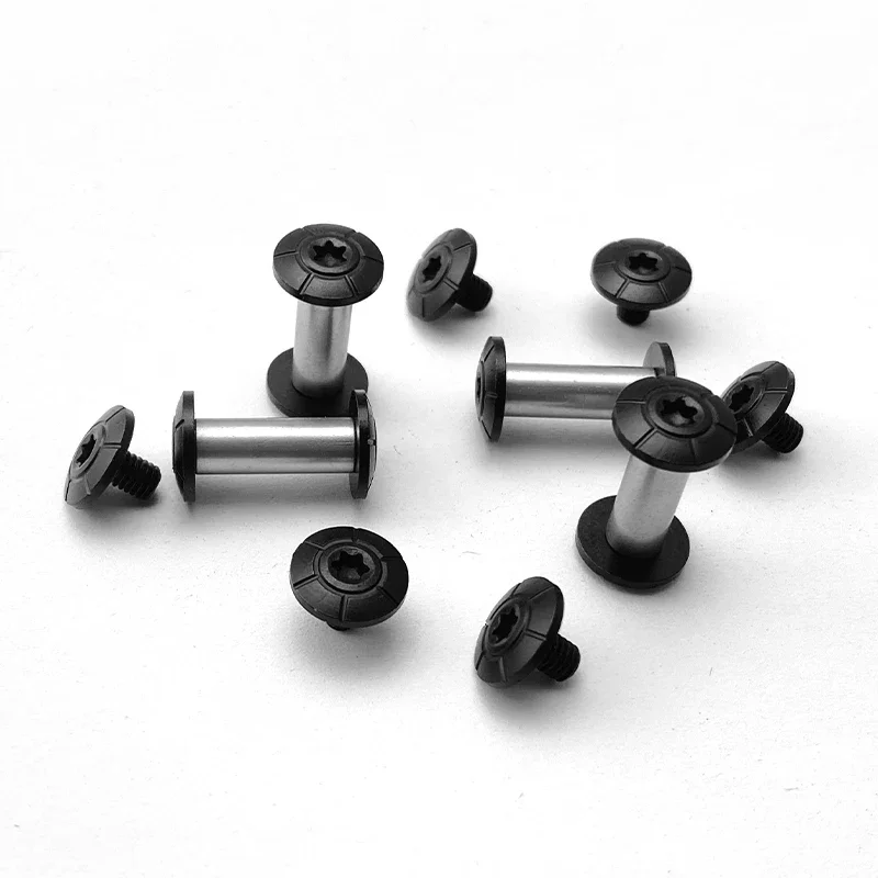 4 set di viti di fissaggio M3.5 in acciaio inossidabile 416 per strumenti con manico a coltello fai da te materiale T8 vite Torx lavorazione mobili rivetto