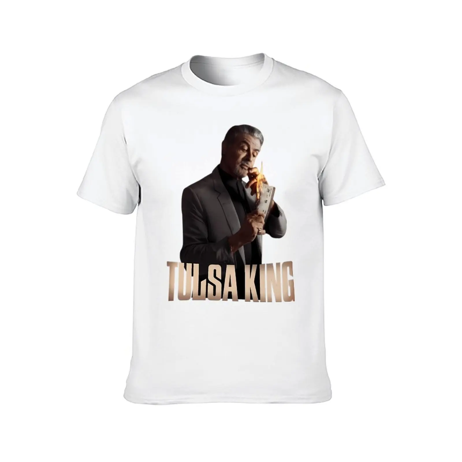 تي شيرت Tulsa King TV Show تي شيرت للرجال برسومات عتيقة تي شيرت مصمم