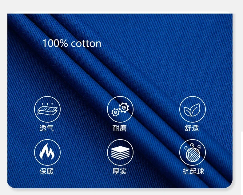 100%cotton Work Clothing Multi Pockets Durable Uniform Reflective Stripe Anti-static Welding Suit Electric Repairmen Coverall4xl