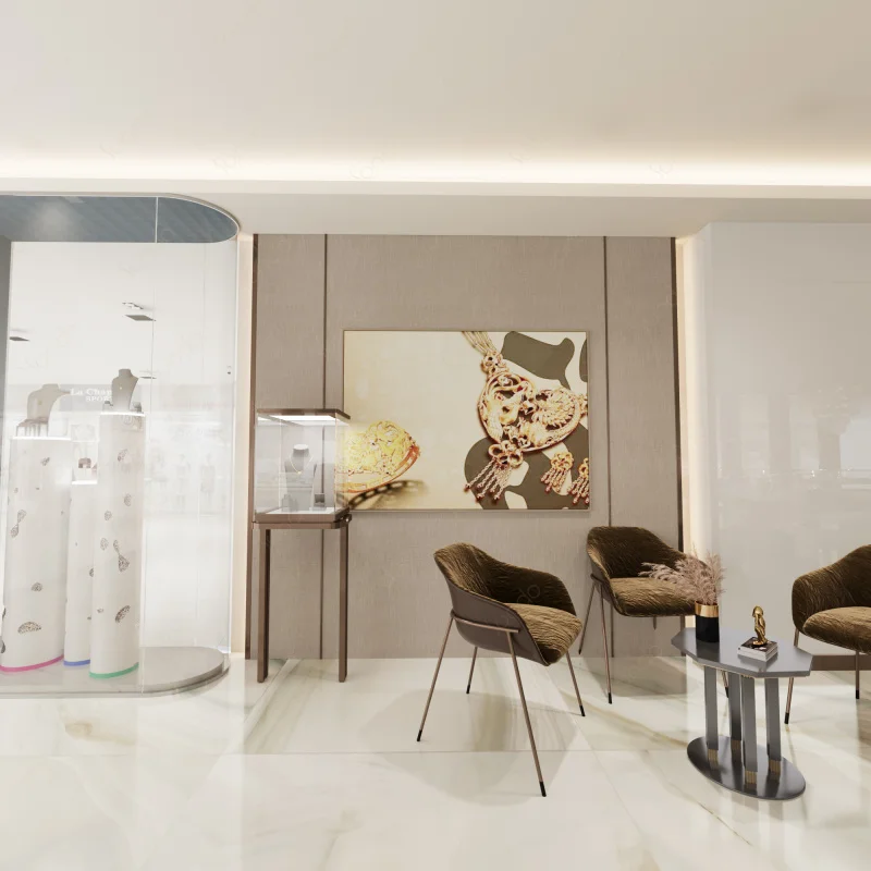 Custom. Custom Style Jewellery Shop interior design jewelry Commercial Interior Design store display
