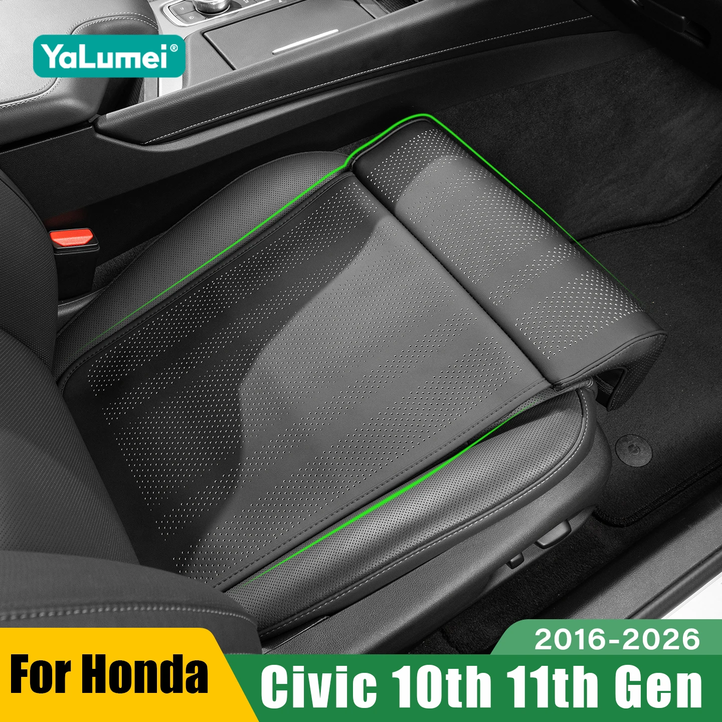 Für Honda Civic 10. und 11. Generation 2016-2026 Auto-Sitzpolster-Verlängerung Beinstützkissen