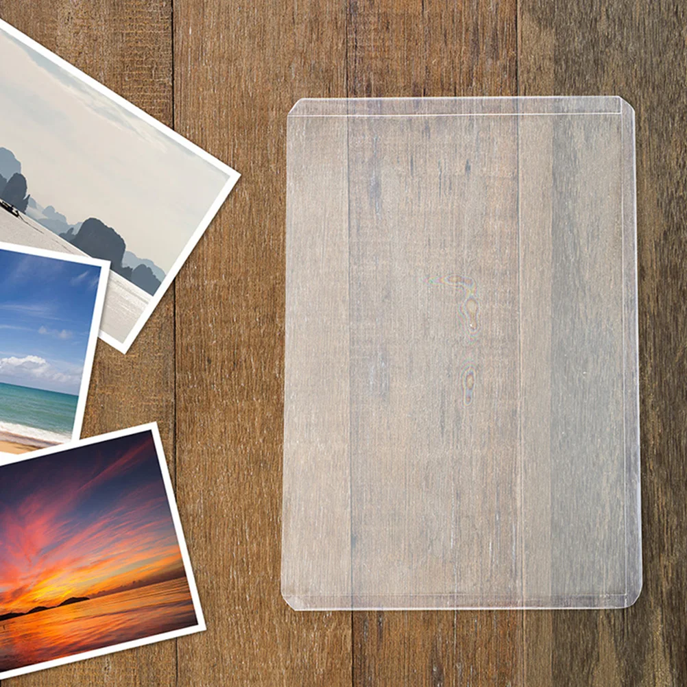 

Card Sleeves Clear Photo Protector Cards Playing Holders Deck Frame