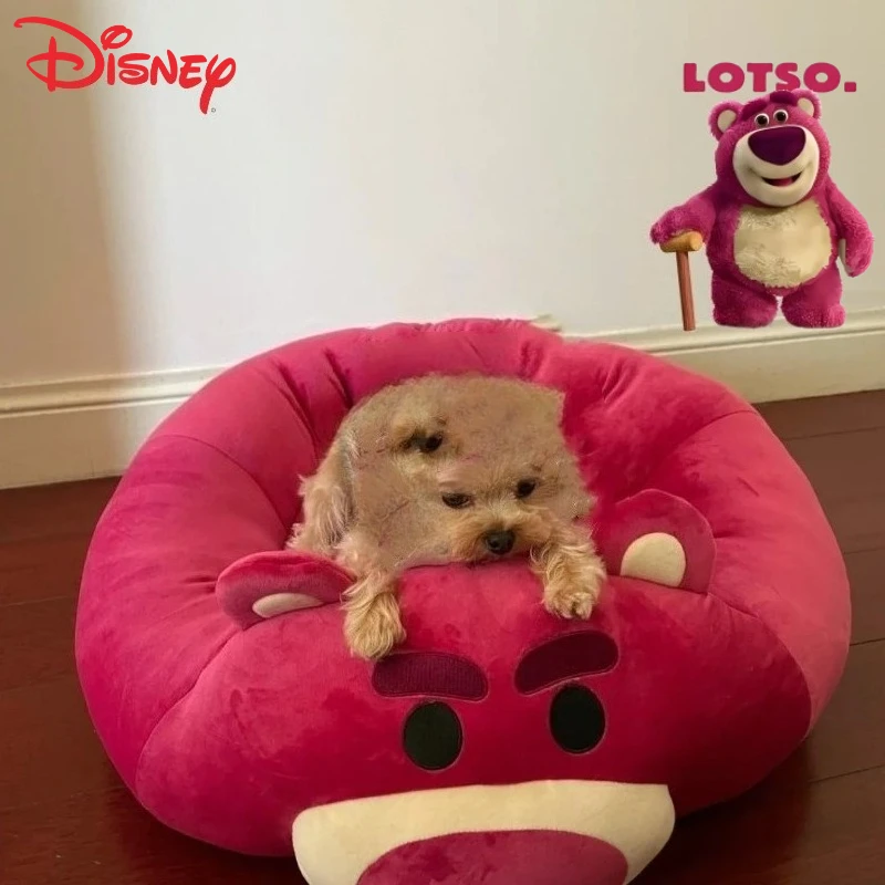 

Disney Toy Story Series Lotso Cute Creative Cartoon Shape New Personality Fashion Winter Warmth, Soft and Comfortable Pet Nest