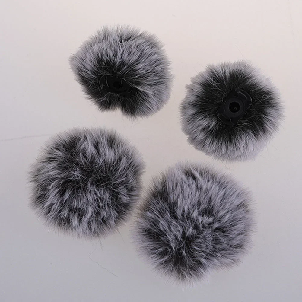 

Outdoor Microphone Windscreen Muff For 5-8mm Button Style Microphone Wind Cover Professional Audio Accessories