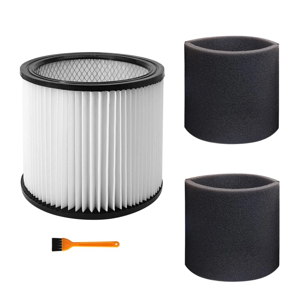 Replacement HEPA Filter for Shop Vac 90304 90350 5 Gallon and Large Wet & Dry Vacuum Cleaner Accessories