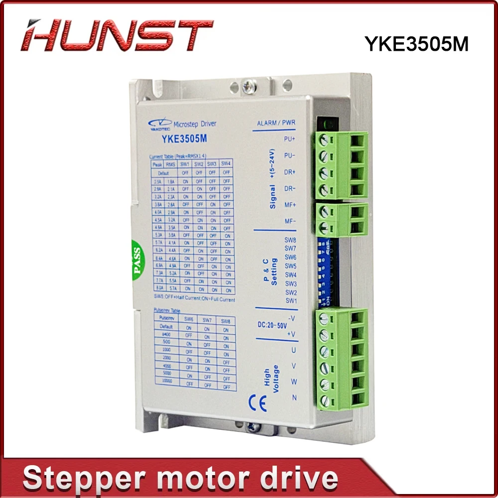 hunst-yako-stepper-motor-driver-yke3505m-for-3-phase-42~86mm-nema-17~34-stepper-motors-which-current-are-below-57a