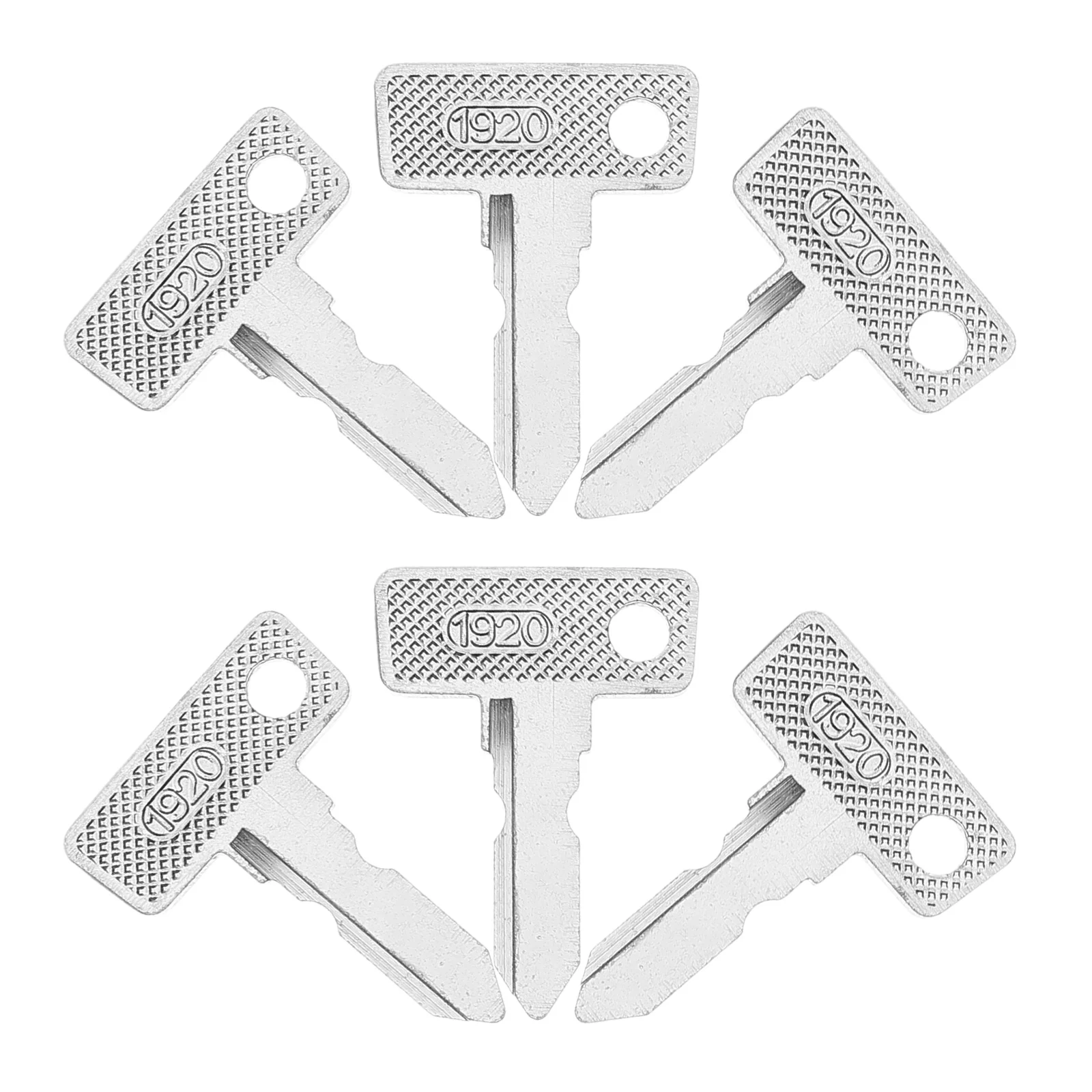 6pcs Keys Club 1012505DS Golf Cart Accessories Club Caddy Ignition Replacement Golf Car Parts Accessories