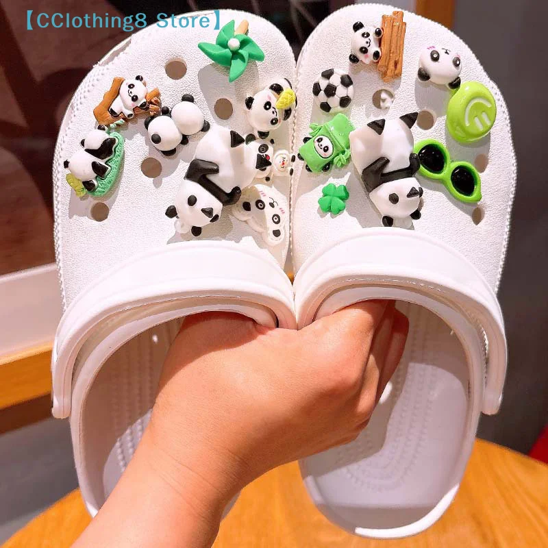 1 Set DIY Ocean Starfish Shoe Clips For Summer Sandals Slippers Sea Shell Hole Punch Shoe Charms Decoration Women Gifts【AliS8】